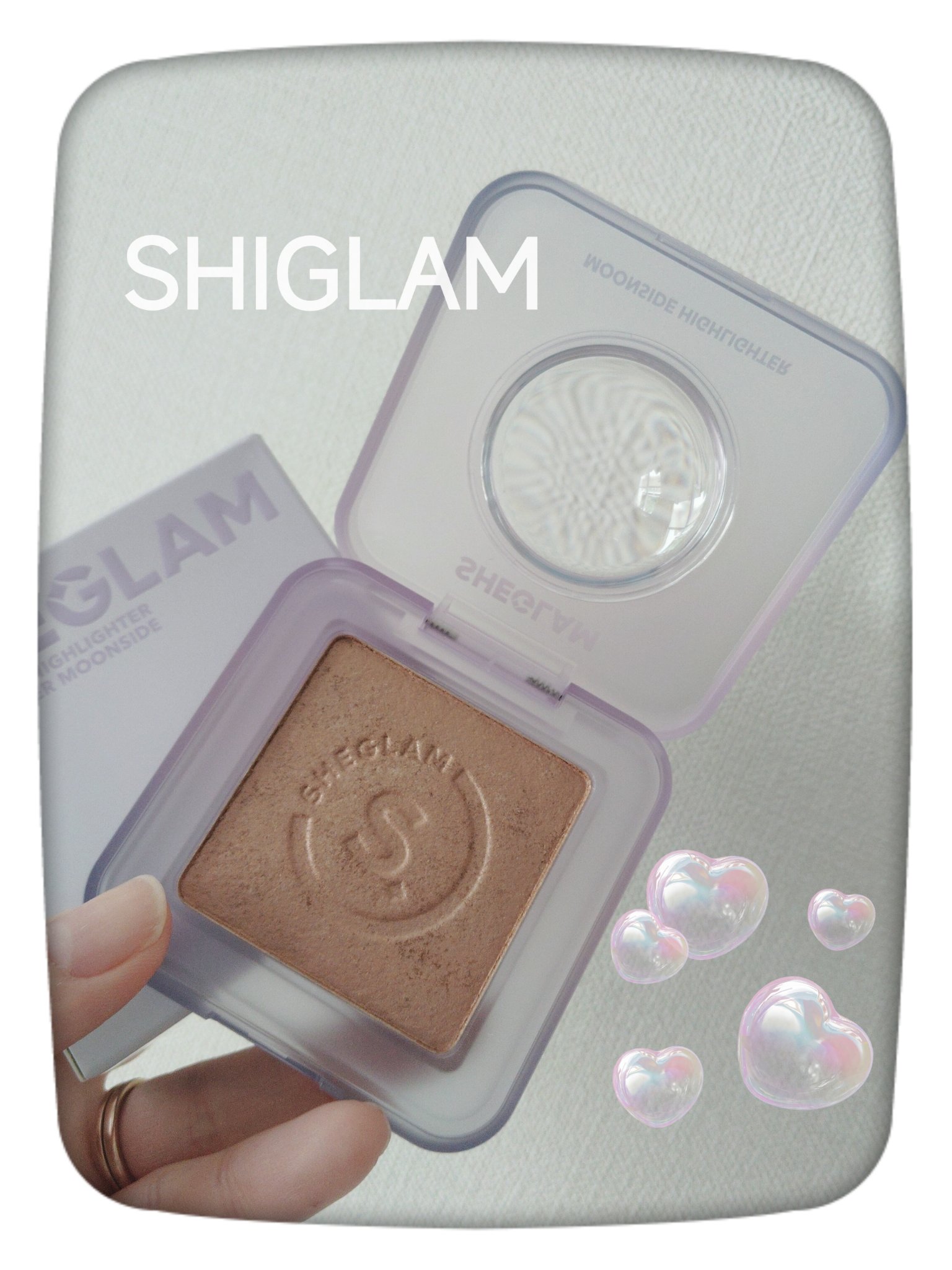 MOONSIDE HIGHLIGHTER/SHEGLAM/パウダーハイライトを使ったクチコミ（1枚目）