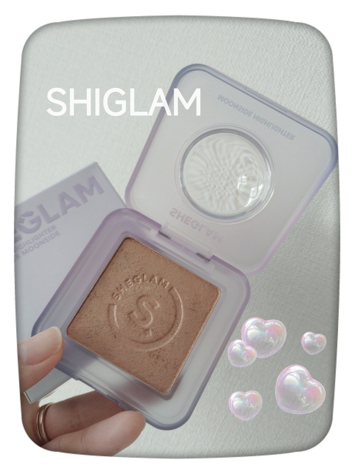 MOONSIDE HIGHLIGHTER/SHEGLAM/パウダーハイライトを使ったクチコミ(1枚目)