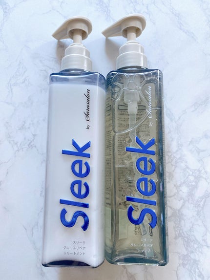 グレースリペアシャンプー/トリートメント/スリーク by サラサロン/市販シャンプーを使ったクチコミ(2枚目)