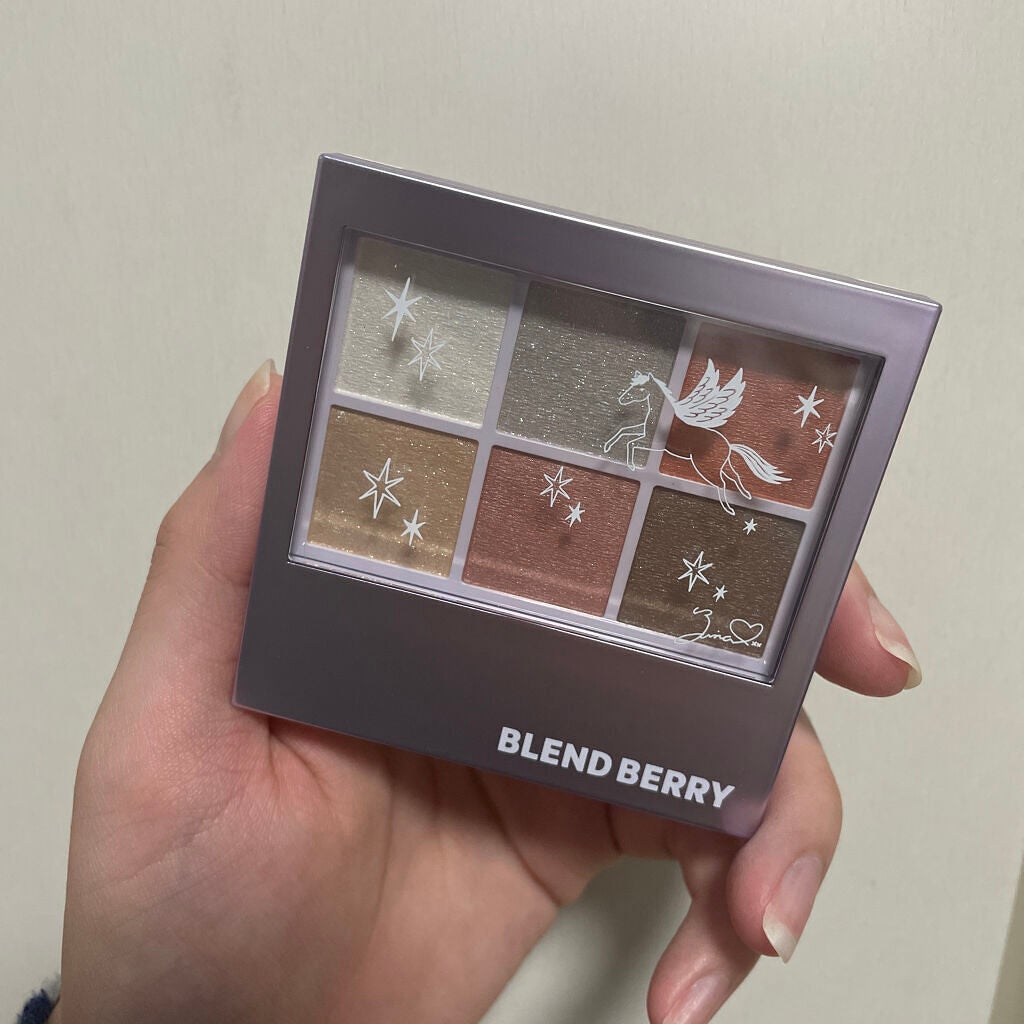 オーラクリエイション/BLEND BERRY/アイシャドウパレットを使ったクチコミ(3枚目)