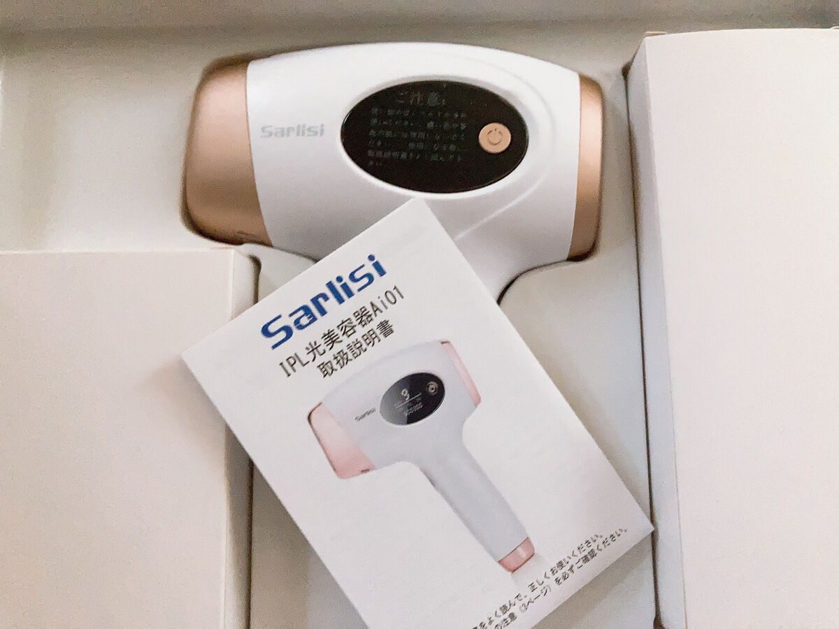 光脱毛器 VIO/Sarlisi/家庭用脱毛器を使ったクチコミ（1枚目）