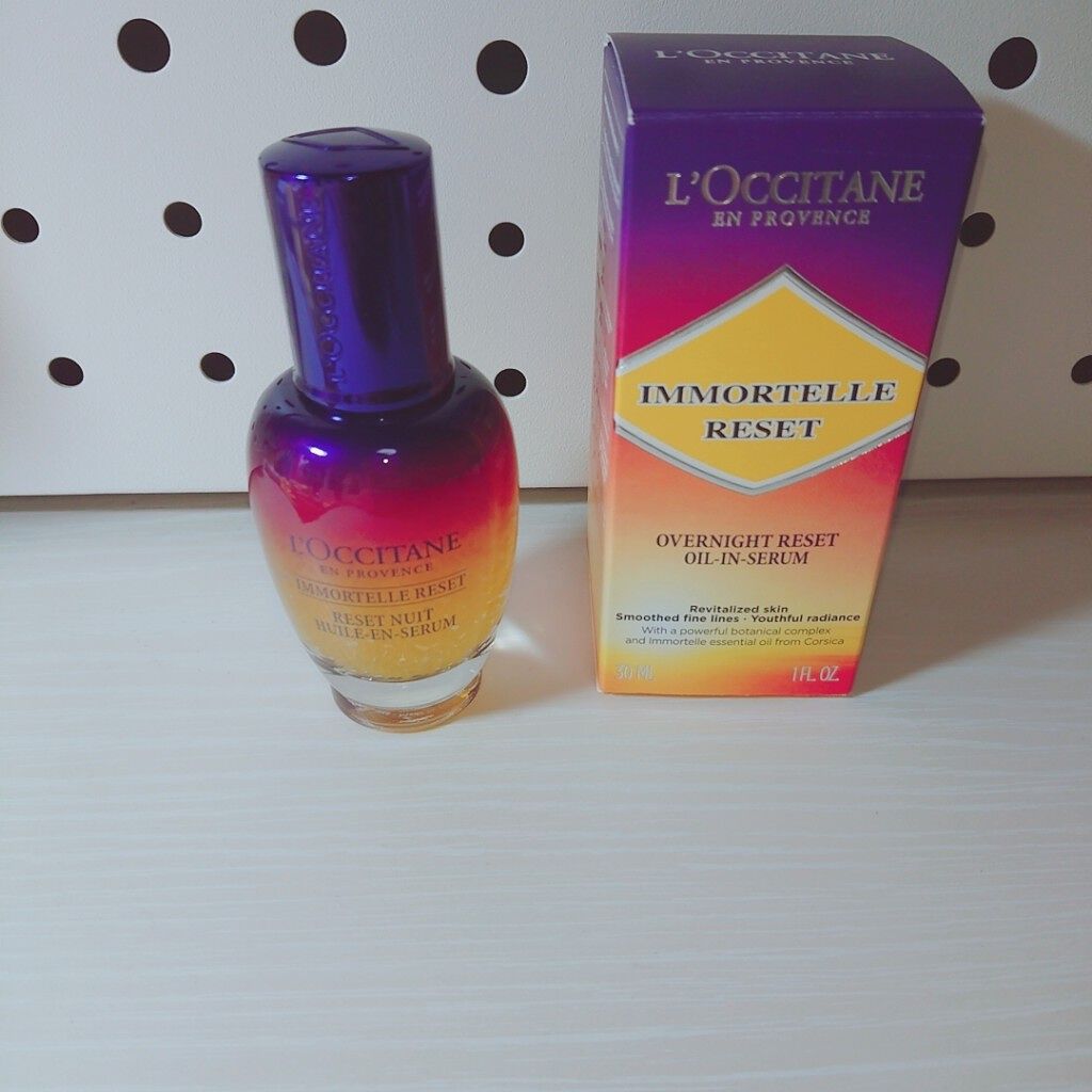 イモーテル オーバーナイトリセットセラム/L'OCCITANE/美容液を使ったクチコミ(1枚目)