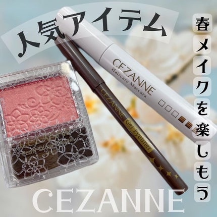 ジェルアイライナー/CEZANNE/ジェルアイライナーを使ったクチコミ(1枚目)