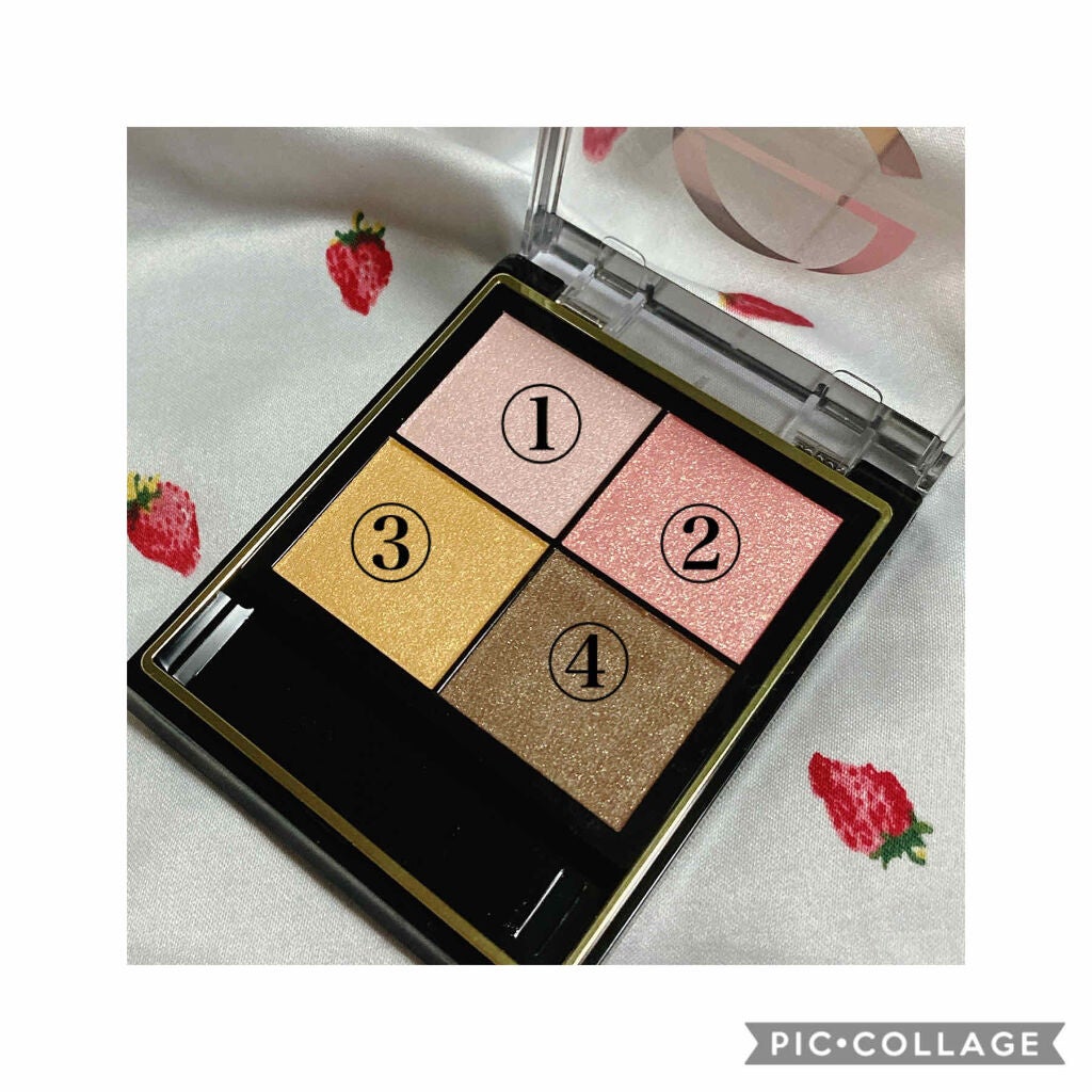 リアルクローズシャドウ/excel/アイシャドウパレットを使ったクチコミ(2枚目)