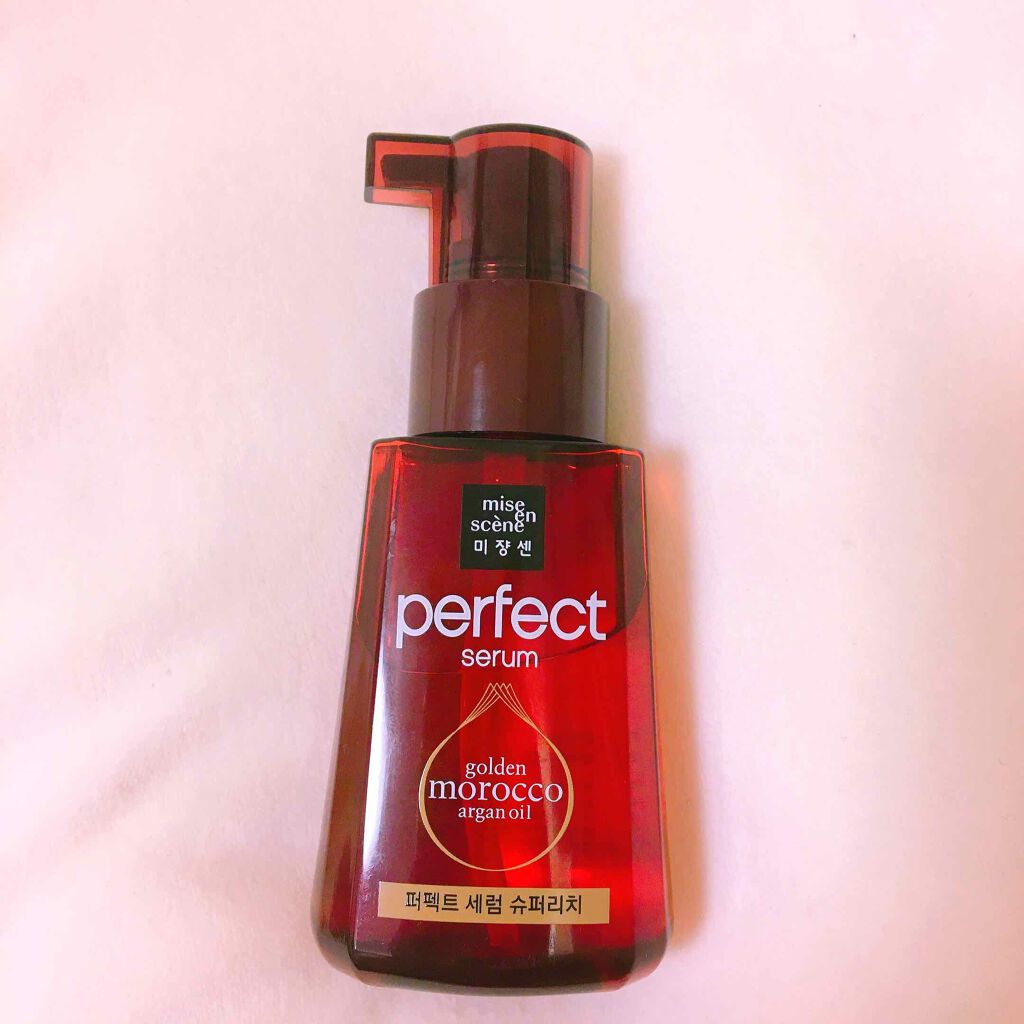 パーフェクト セラム リッチ/miseenscene/ヘアオイルを使ったクチコミ（2枚目）