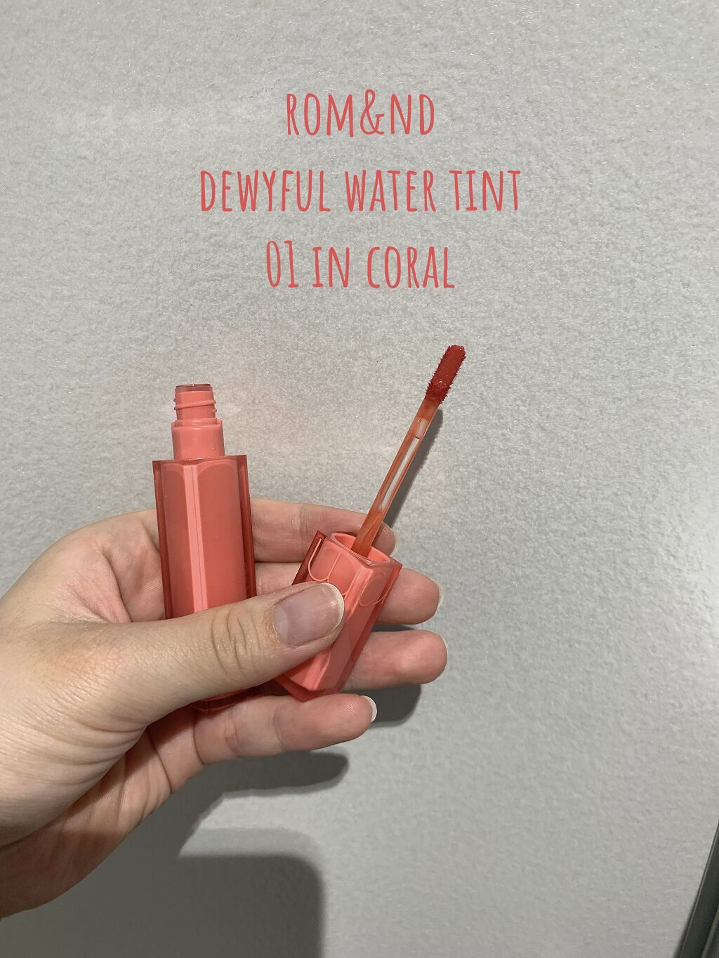 デュイフルウォーターティント/rom&nd/リップティントを使ったクチコミ（1枚目）