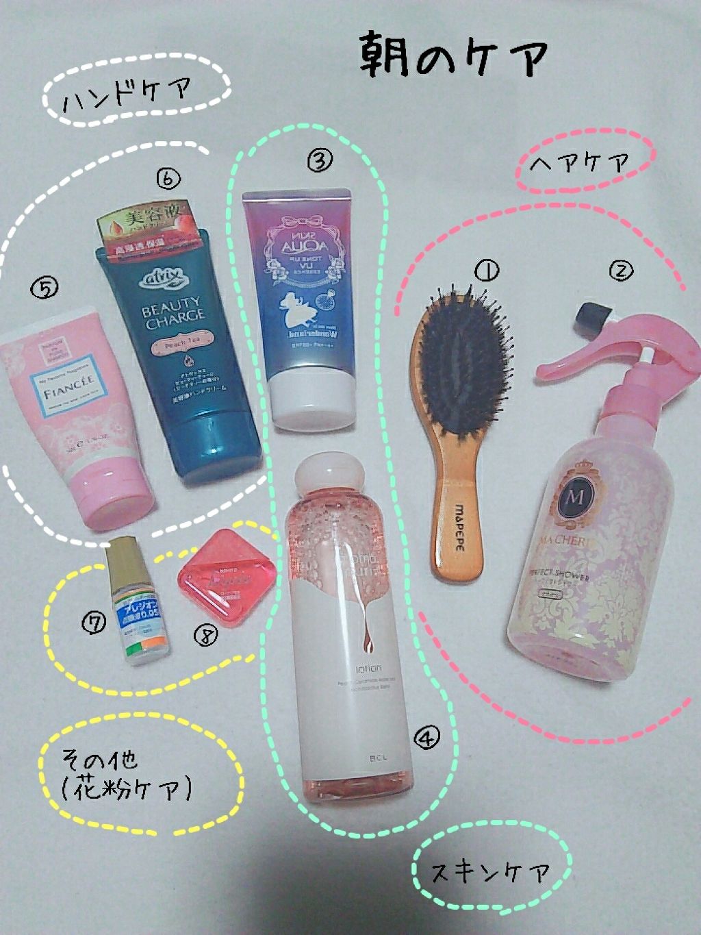 つやつや天然毛のミックスブラシ/マペペ/ヘアブラシを使ったクチコミ（2枚目）