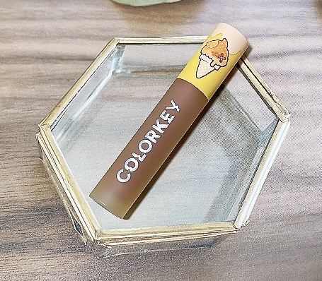 コールドスイーツ リップティント MINIリップボックス/COLORKEY/リップグロスを使ったクチコミ（3枚目）