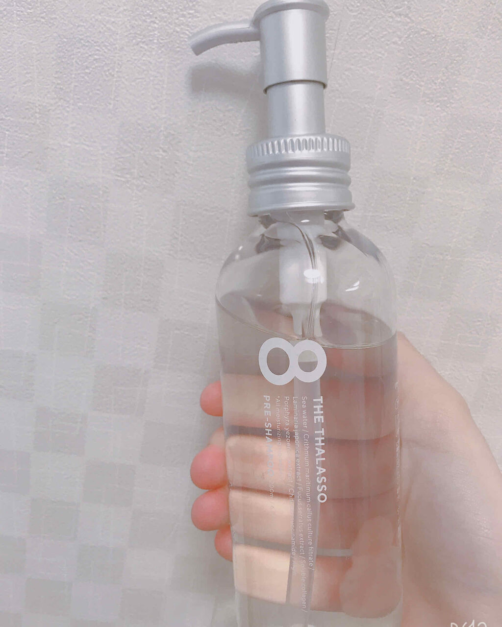 [旧商品]クレンジングリペア＆モイスト 美容液シャンプー／ディープリペア＆アクアモイスト 美容液トリートメント/エイトザタラソ/市販シャンプーを使ったクチコミ（2枚目）