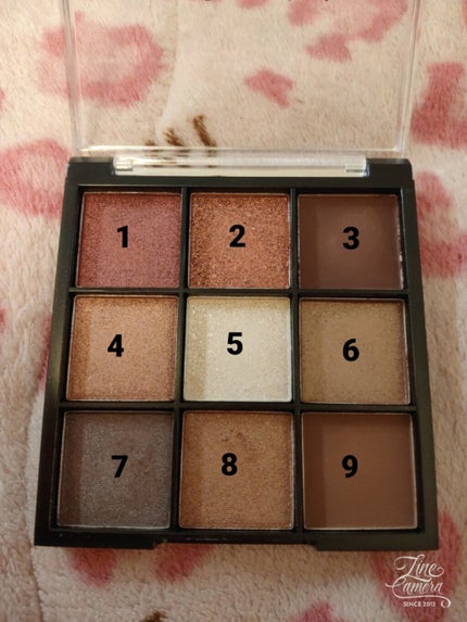 UR GLAM BLOOMING EYE COLOR PALETTE/U R GLAM/アイシャドウパレットを使ったクチコミ(2枚目)