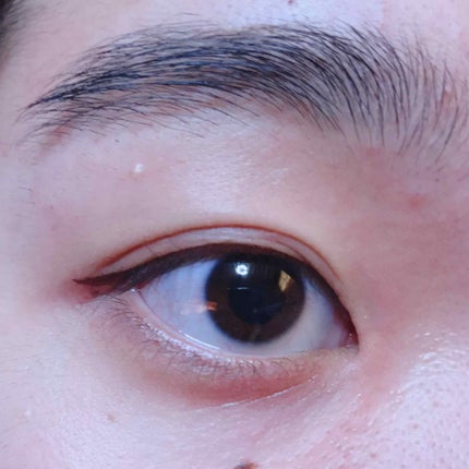 カンコレ リキッドアイライナー/DAISO/リキッドアイライナーを使ったクチコミ(4枚目)