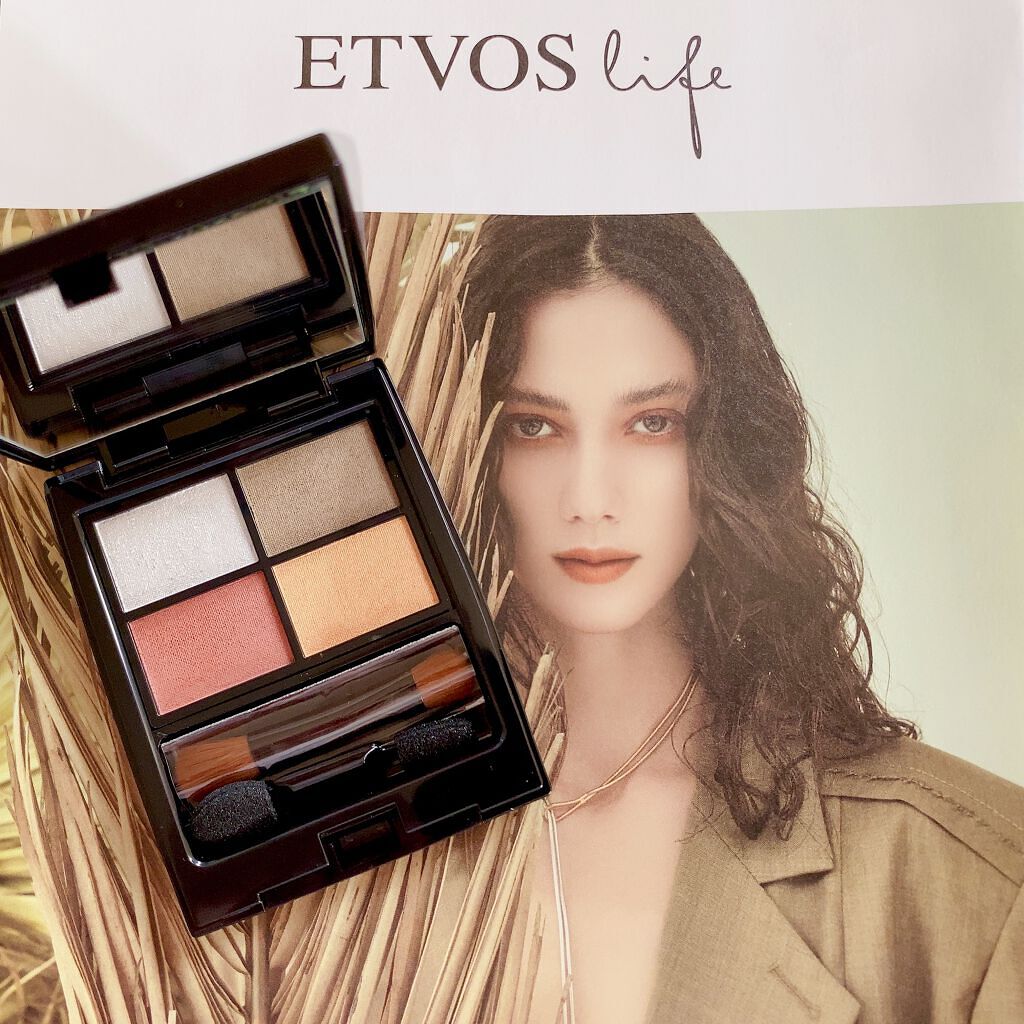 ミネラルクラッシィシャドー メープルガーランド（限定）/エトヴォス/アイシャドウパレットを使ったクチコミ（1枚目）