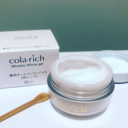 薬用美白・シワ改善オールインワンジェル/コラリッチ/オールインワン化粧品を使ったクチコミ(2枚目)