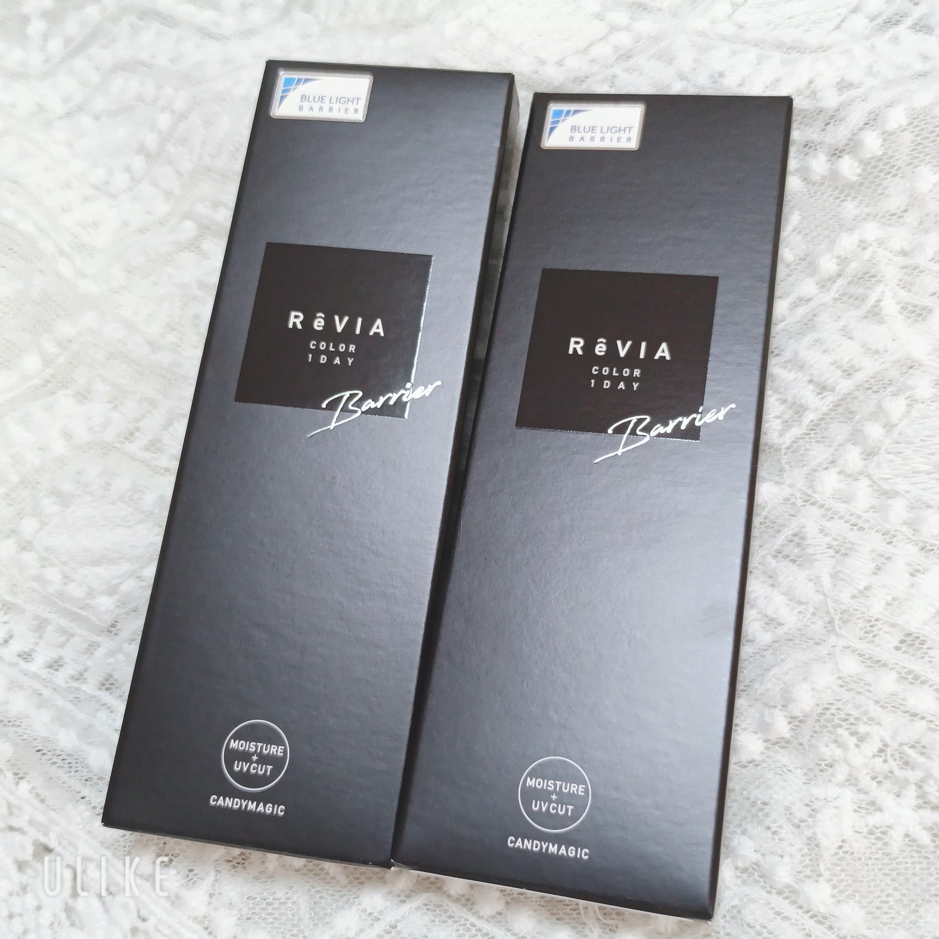 レヴィアブルーライトバリアワンデー ピュアバリア/ReVIA/ワンデー（１DAY）カラコンを使ったクチコミ（1枚目）