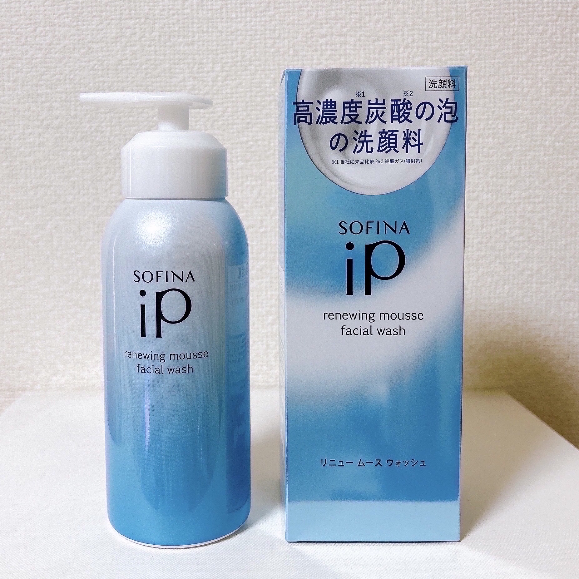 ソフィーナ iP リニュー ムース ウォッシュ/SOFINA iP/泡洗顔を使ったクチコミ（2枚目）