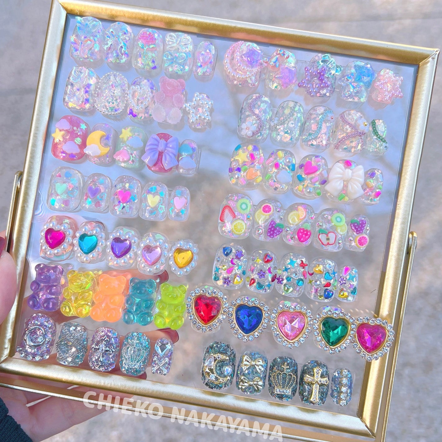 なかやまちえこ on LIPS 「パーツネイル♡#ネイルデザイン#ネイルパーツ..」(1枚目)