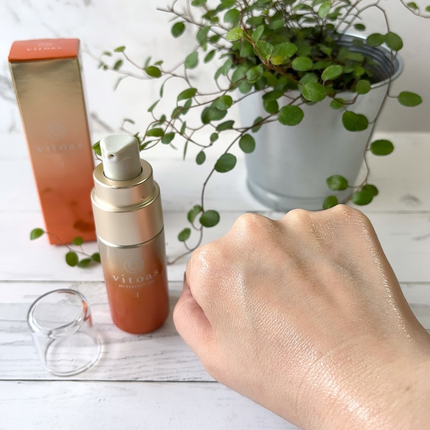 vitoas(ビトアス) マイパーフェクション I しっとり/vitoas/美容液を使ったクチコミ(4枚目)