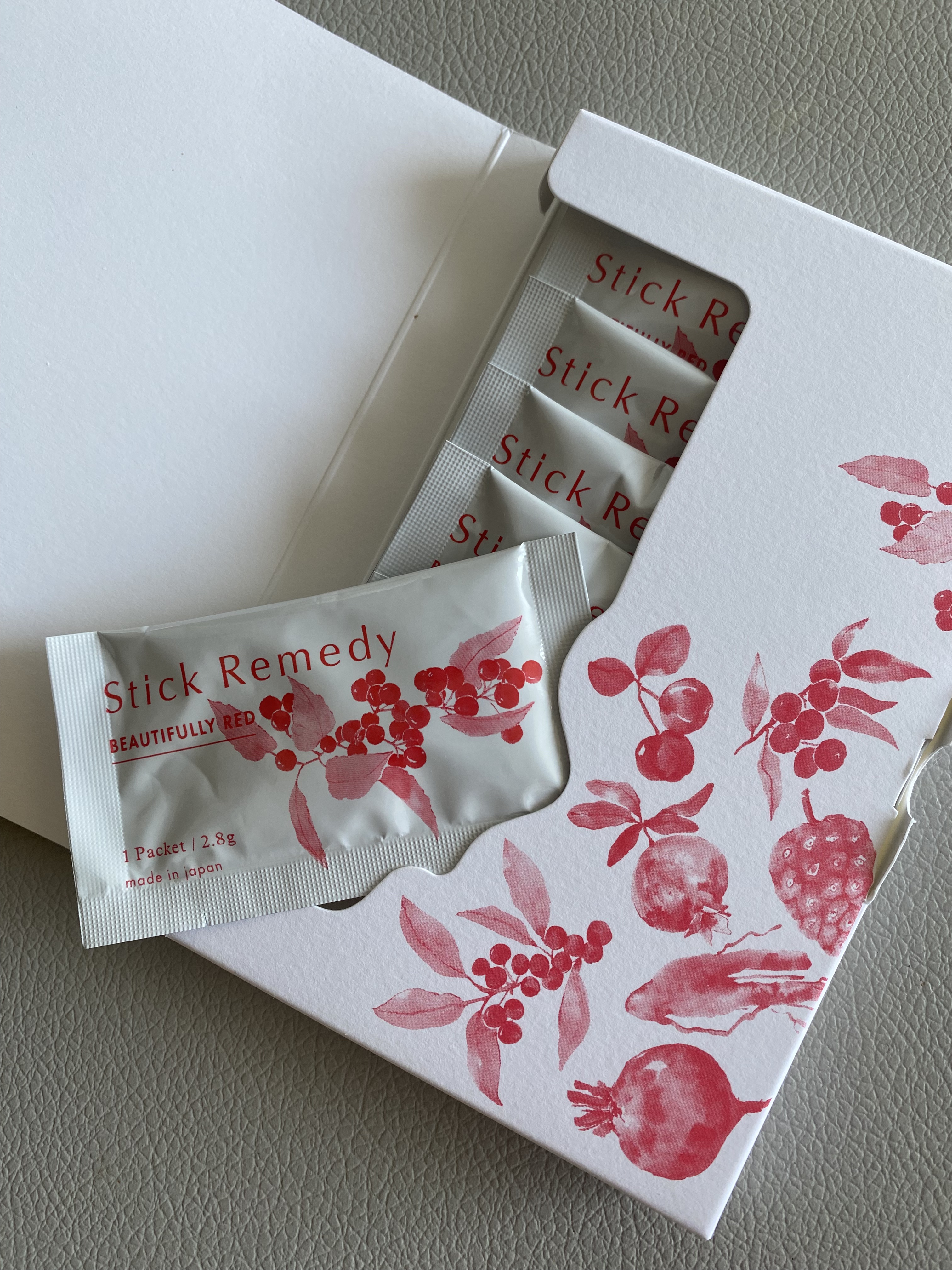 Beautifully Red 7包/Stick Remedy/健康サプリメントを使ったクチコミ（3枚目）