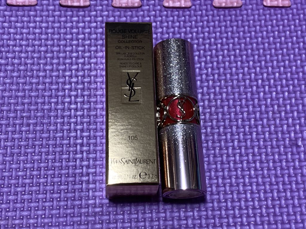 ルージュ ヴォリュプテ シャイン コレクター/YVES SAINT LAURENT BEAUTE/口紅を使ったクチコミ（1枚目）