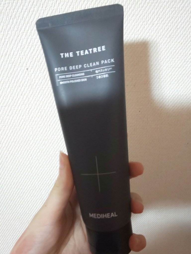 MEDIHEAL THE ティーツリー ポア ディープ クリーン パックのクチコミ「MEDIHEAL
THE ティーツリー ポア ディープ クリーン パック

洗い流すパック
泡.....」（3枚目）