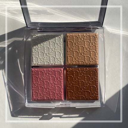 ディオール バックステージ フェイス グロウ パレット/Dior/ハイライトを使ったクチコミ(3枚目)