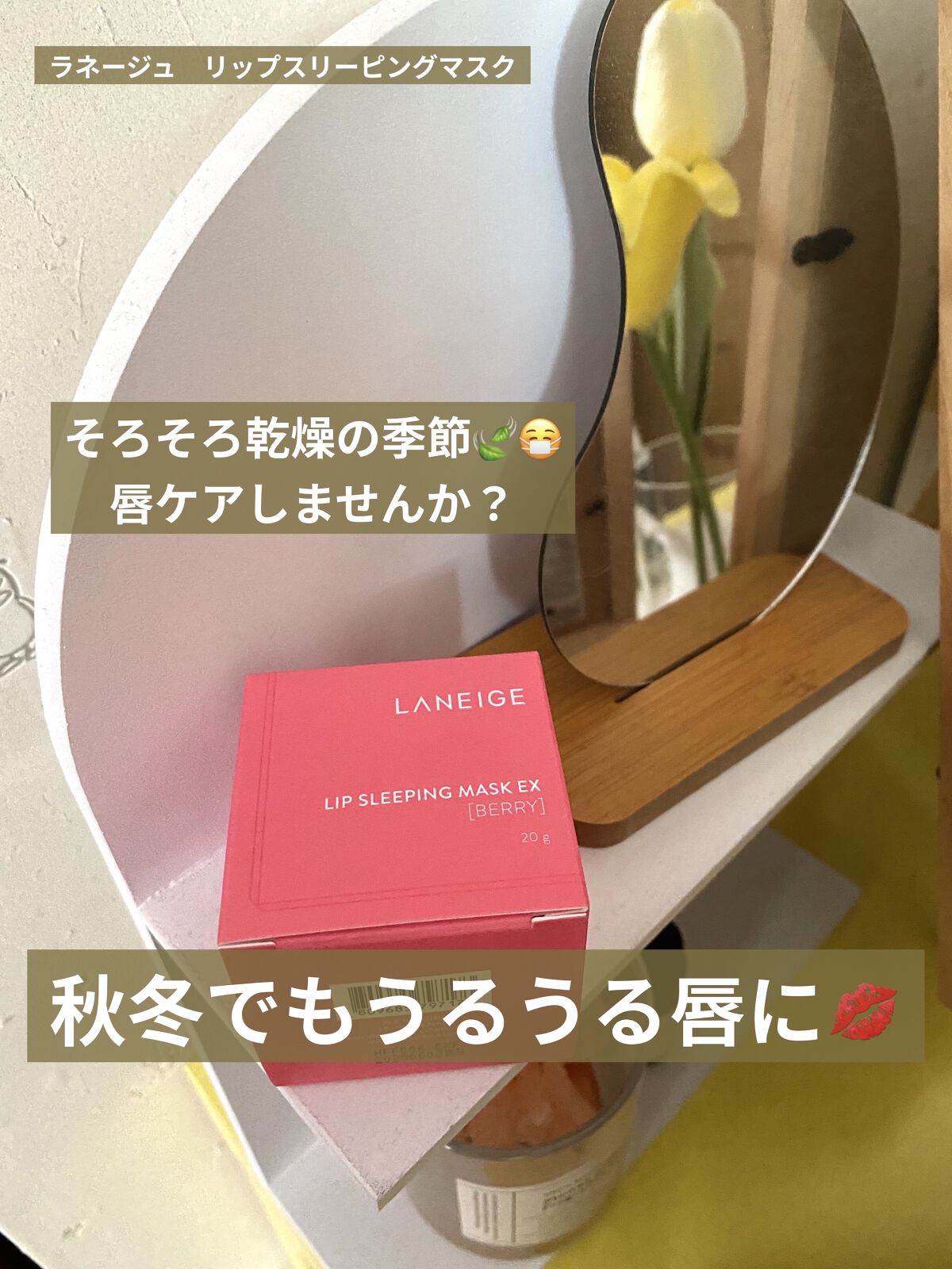 リップスリーピングマスク/LANEIGE/リップバームを使ったクチコミ（1枚目）