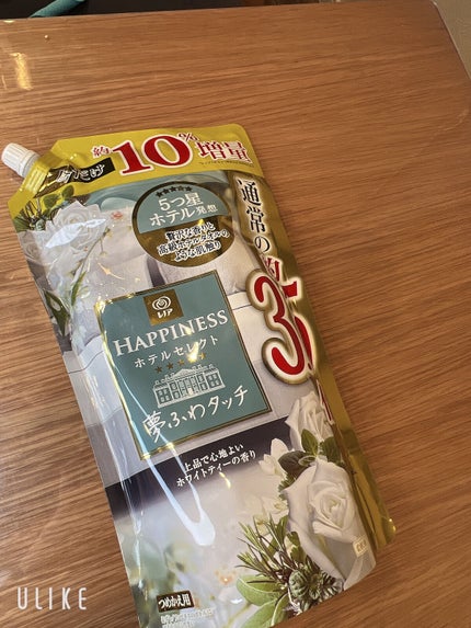 レノアハピネス ホテルセレクト 夢ふわタッチ/レノア/柔軟剤を使ったクチコミ(2枚目)