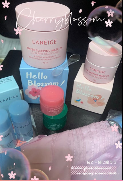 桜エディション リップスリーピングマスク/LANEIGE/リップケアを使ったクチコミ(1枚目)