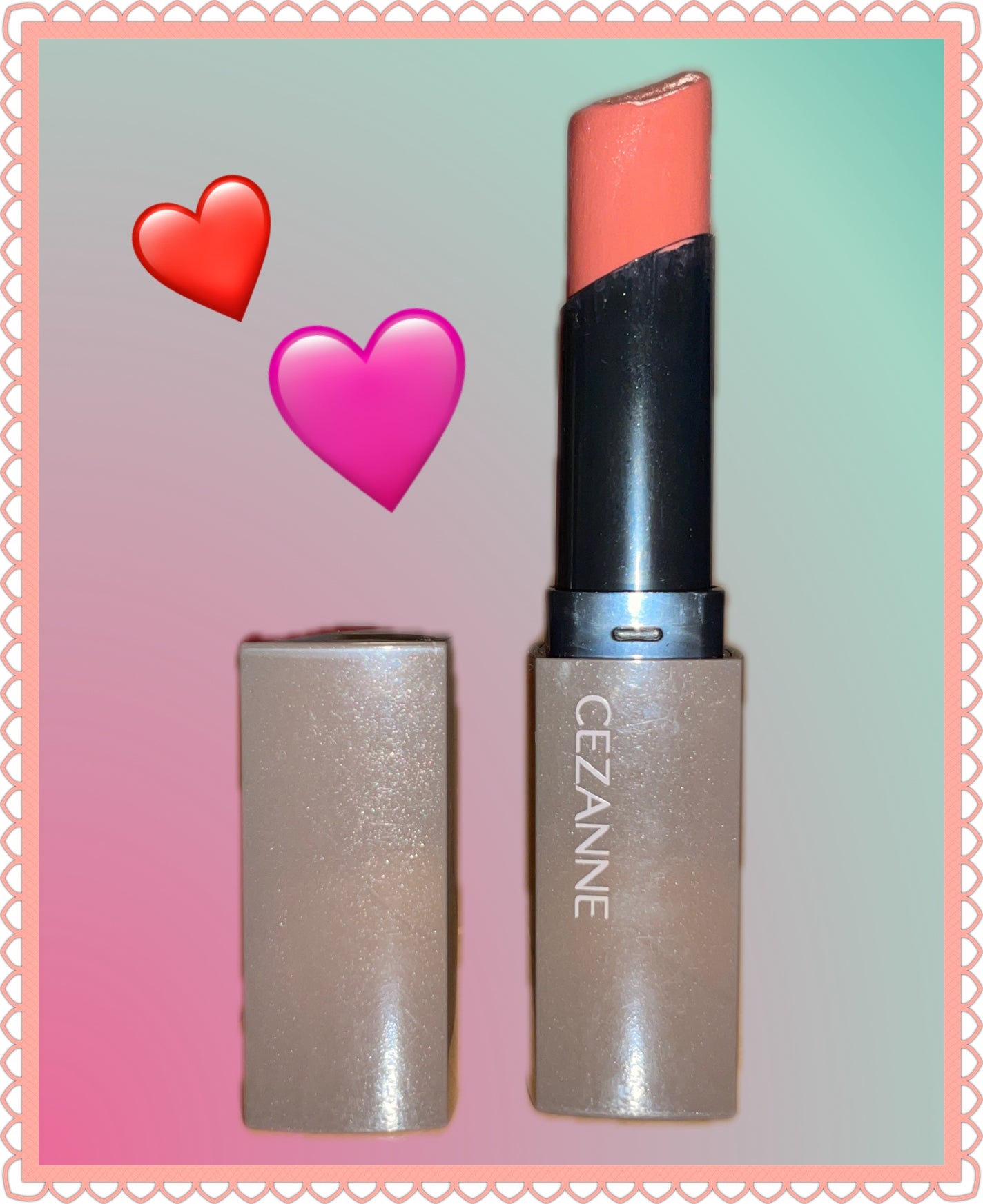 リップカラーシールド/CEZANNE/口紅を使ったクチコミ(1枚目)