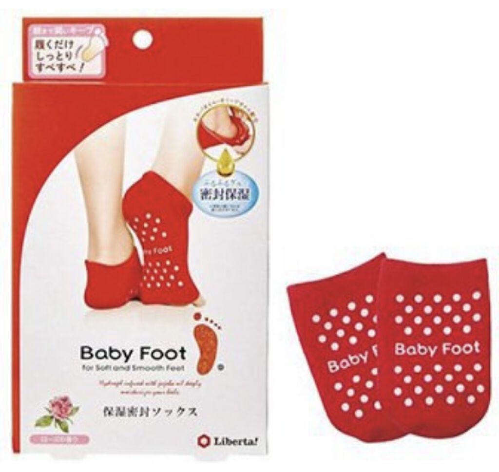 ベビーフット 保湿密封ソックス/ベビーフット/レッグ・フットケアを使ったクチコミ（1枚目）