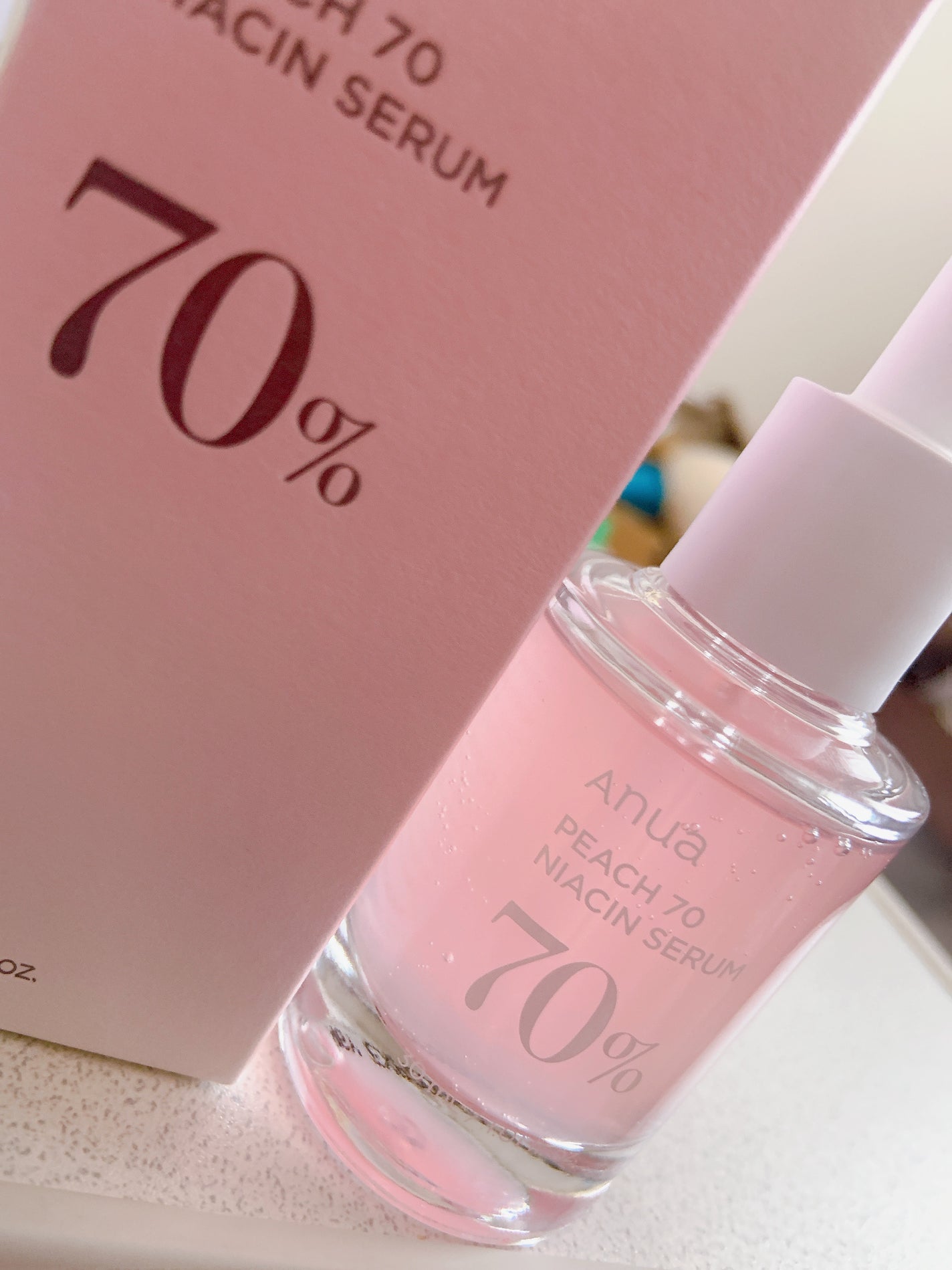 桃70%ナイアシンセラム/Anua/美容液を使ったクチコミ(2枚目)