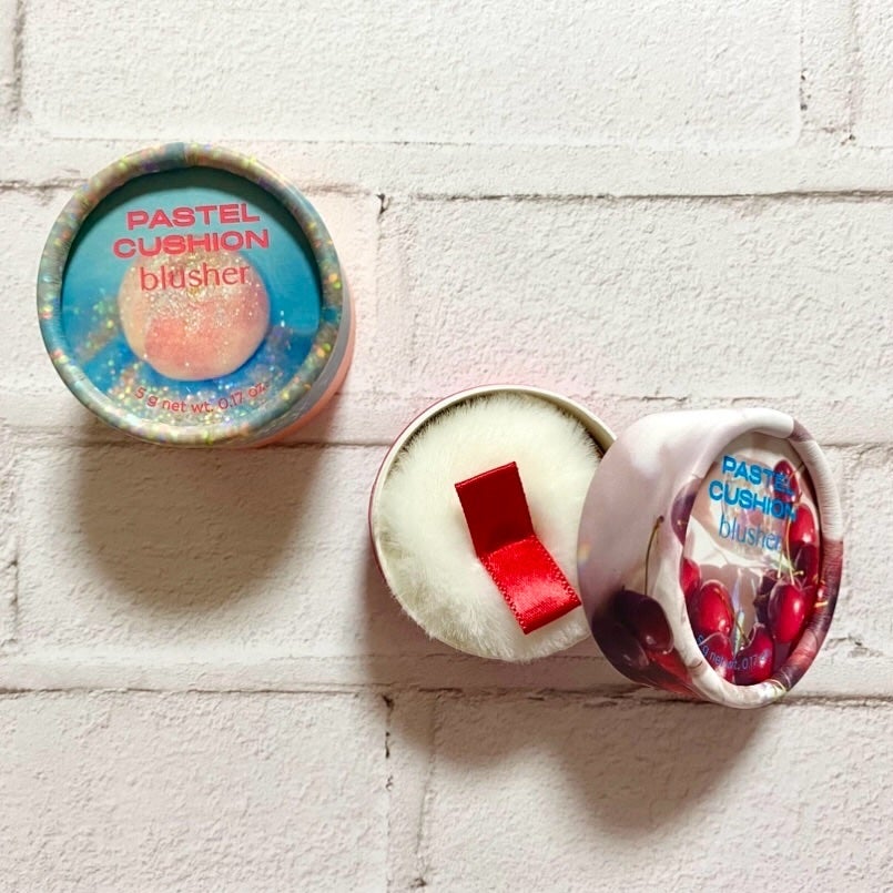 パステルクッションブラッシャー/THE FACE SHOP/パウダーチークを使ったクチコミ(1枚目)