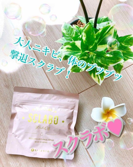 薬用スクラボ/BIZENTO/ボディスクラブを使ったクチコミ(1枚目)