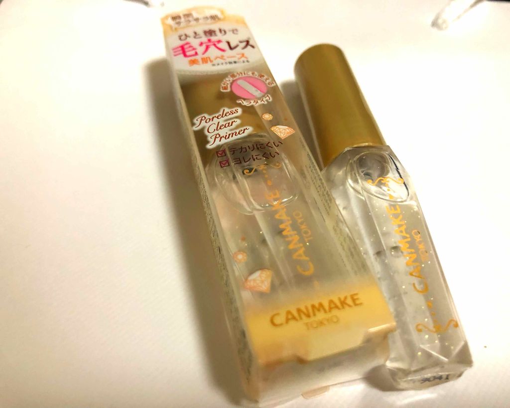 ポアレスクリアプライマー/キャンメイク/化粧下地を使ったクチコミ(1枚目)