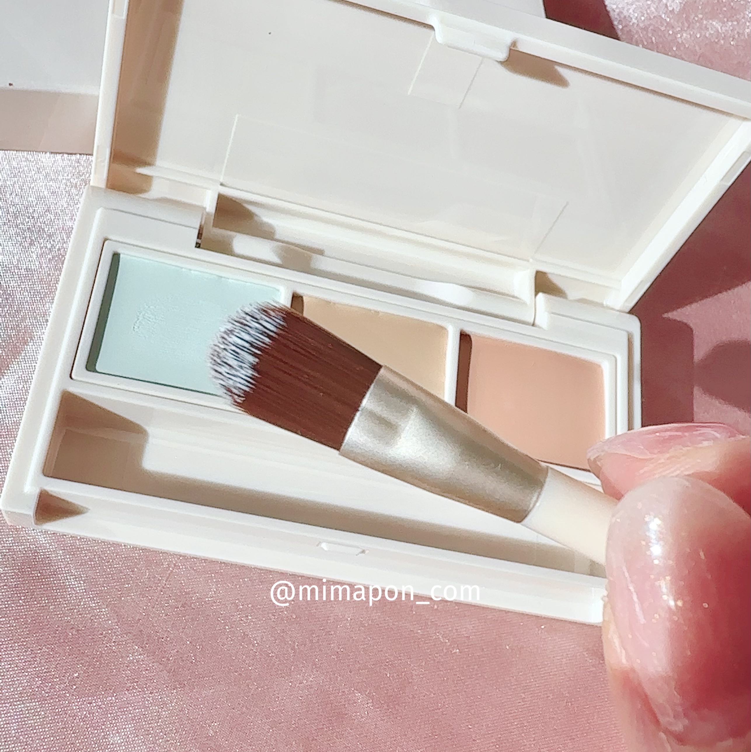 パレットコンシーラー/CandyDoll/パレットコンシーラーを使ったクチコミ（3枚目）