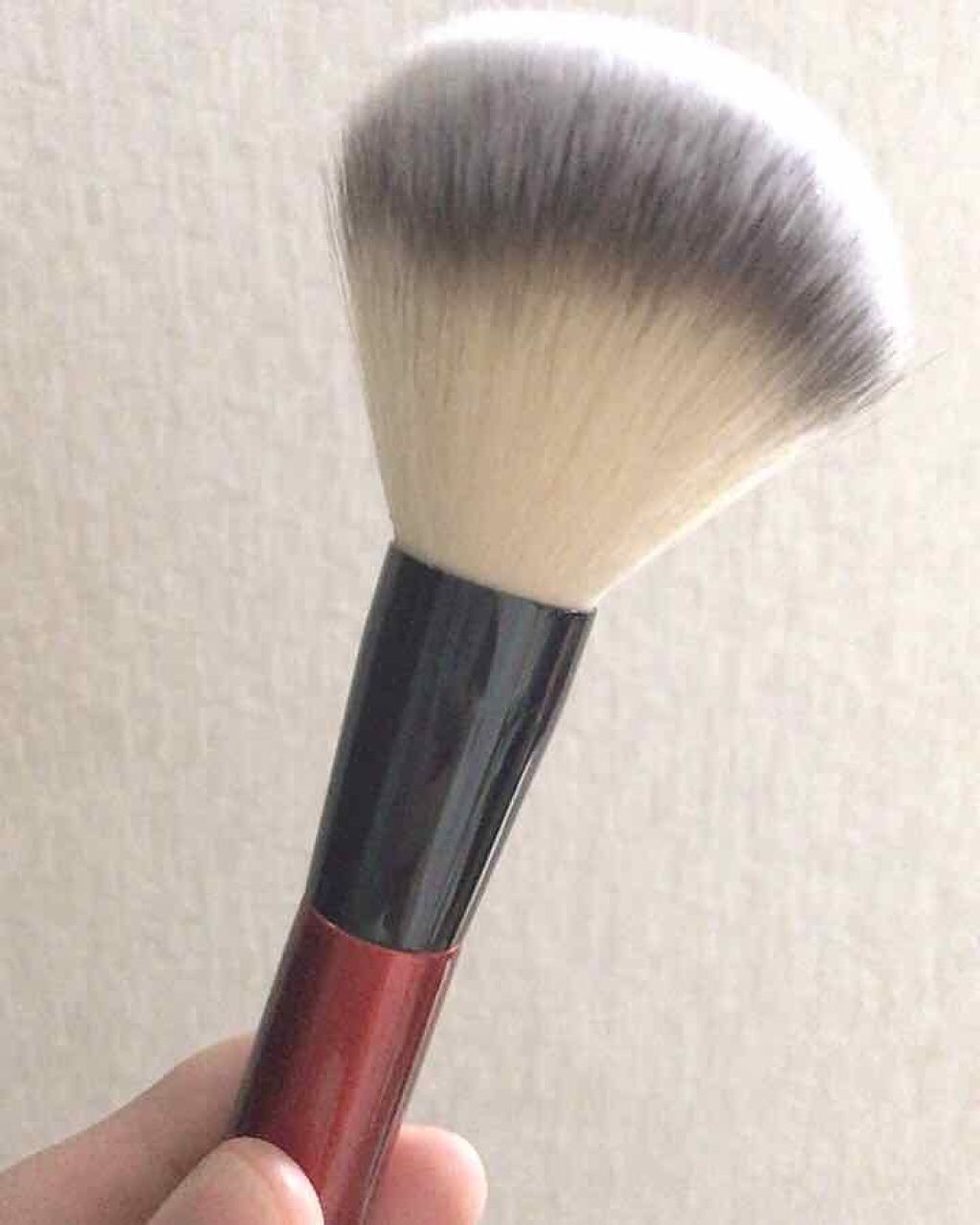 春姫 ファンデーションブラシ/DAISO/メイクブラシを使ったクチコミ(2枚目)