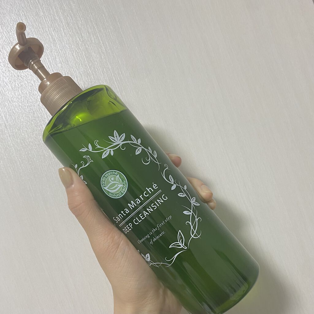 サンタマルシェ　ディープクレンジング/サンタマルシェ/クレンジングジェルを使ったクチコミ（1枚目）