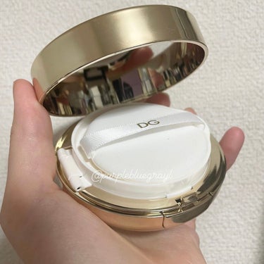 ソーラーグロウ ヘルシーグロウ クッションファンデーション 110 PEARL /DOLCE&GABBANA BEAUTY/クッションファンデーションを使ったクチコミ（2枚目）