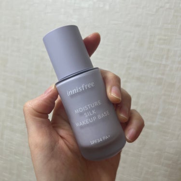 モイスチャー シルク ベース SPF34/PA+ 1 パープル/innisfree/化粧下地を使ったクチコミ（1枚目）