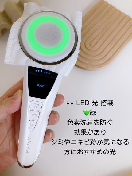 多機能温冷美顔器/ANLAN/美顔器・マッサージを使ったクチコミ(4枚目)