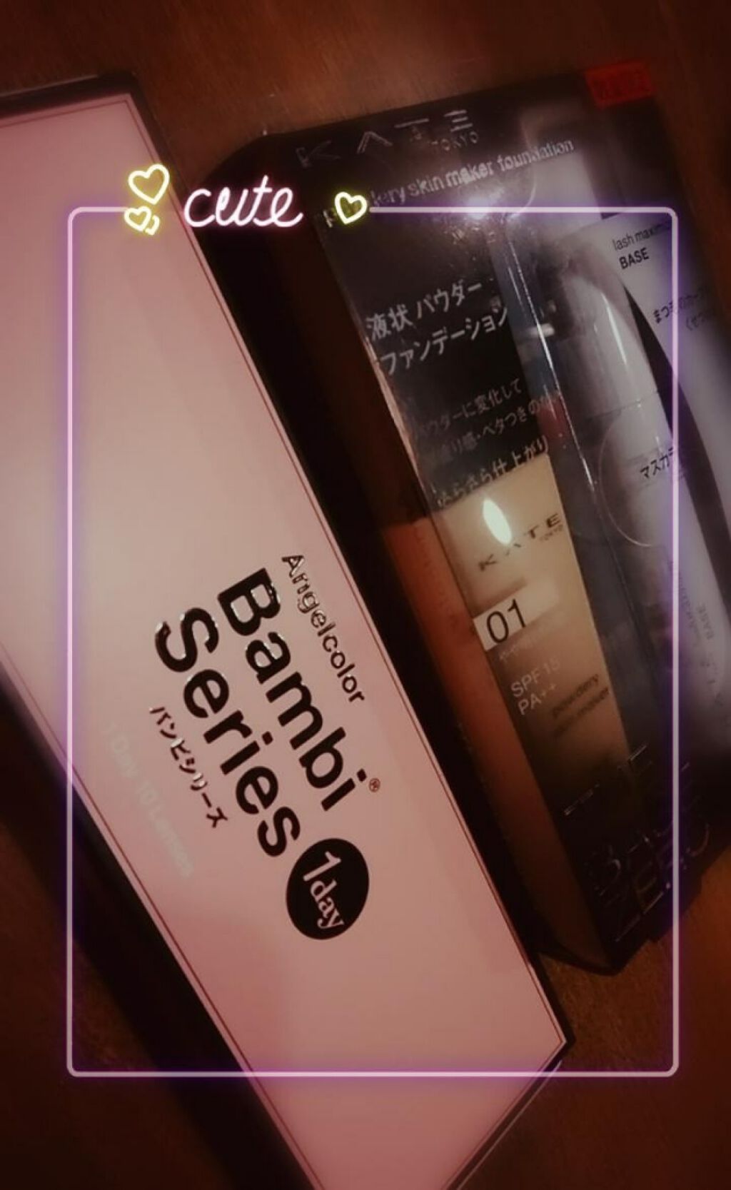 Angelcolor Bambi Series 1day /AngelColor/ワンデー（１DAY）カラコンを使ったクチコミ（1枚目）