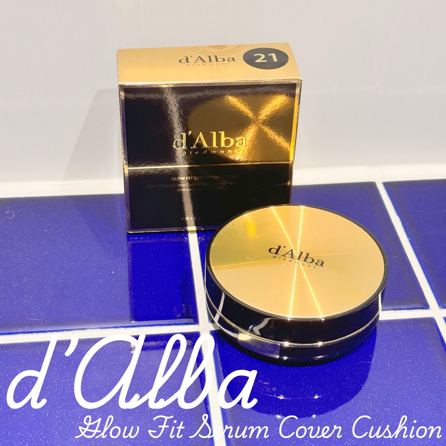 グロウフィットセラムカバークッション/ダルバ/クッションファンデーションを使ったクチコミ(1枚目)