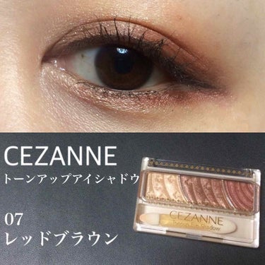 トーンアップアイシャドウ/CEZANNE/アイシャドウパレットを使ったクチコミ（1枚目）