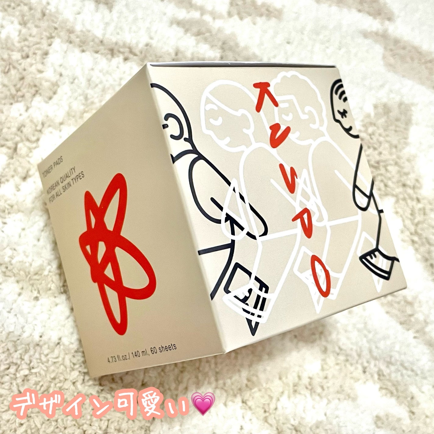 トナーパッド/KNSPO/化粧水を使ったクチコミ(4枚目)