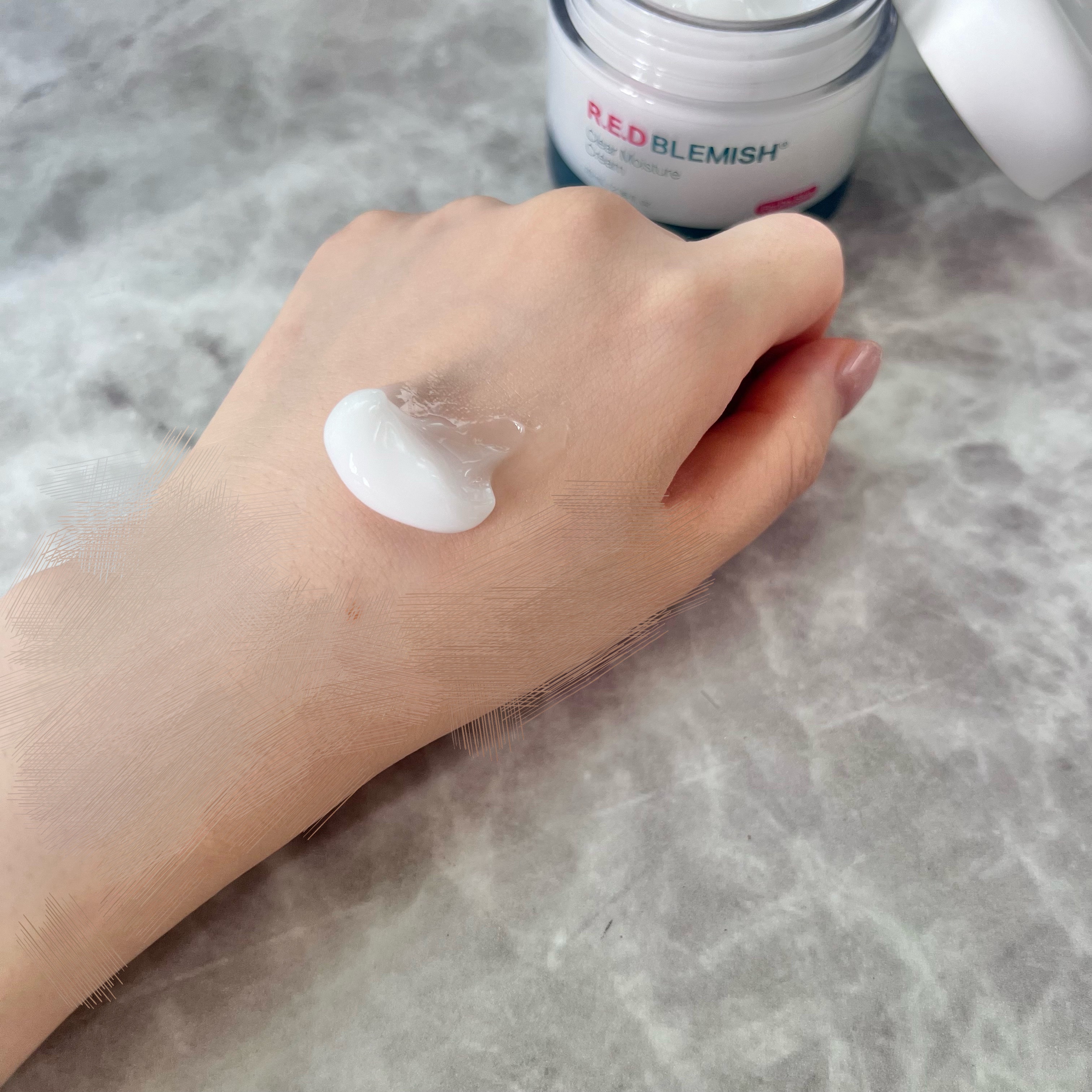 レッドブレミッシュ クリアモイスチャークリーム/Dr.G/フェイスクリームを使ったクチコミ（2枚目）