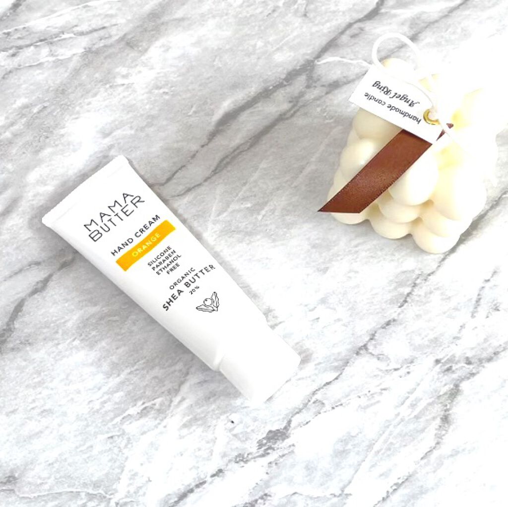 ハンドクリーム オレンジ/ママバター/ハンドクリームを使ったクチコミ（1枚目）