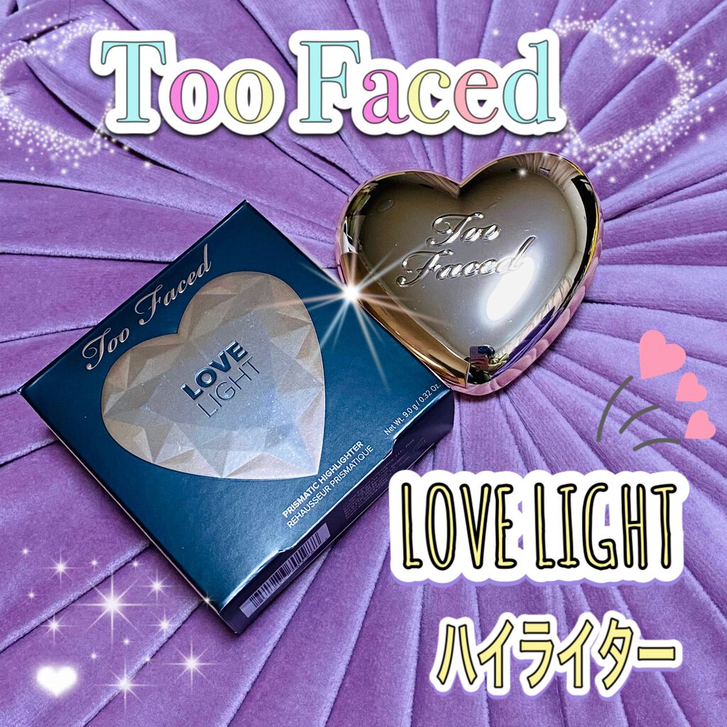 ラブ ライト ハイライター/Too Faced/パウダーハイライトを使ったクチコミ(1枚目)