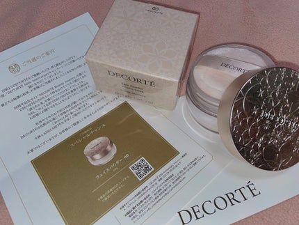 フェイスパウダー/DECORTÉ/ルースパウダーを使ったクチコミ(1枚目)