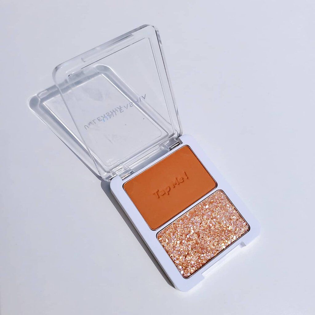 タップミー パレットデュオ No.2 グルーピィ/unleashia/アイシャドウパレットを使ったクチコミ（2枚目）