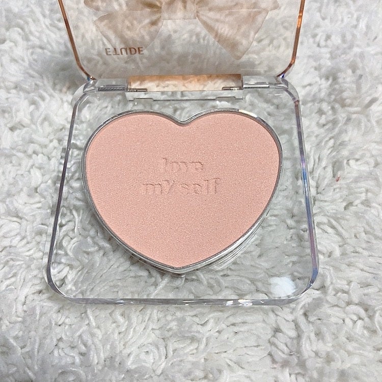 ハートポップブラッシャー/ETUDE/パウダーチークを使ったクチコミ(3枚目)